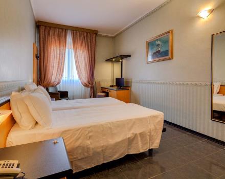 Economy-Zimmer des Hotel San Donato: Entspannung und Bequemlichkeit in Bologna