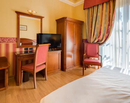 Les chambres de luxe de le Hotel San Donato Bologne