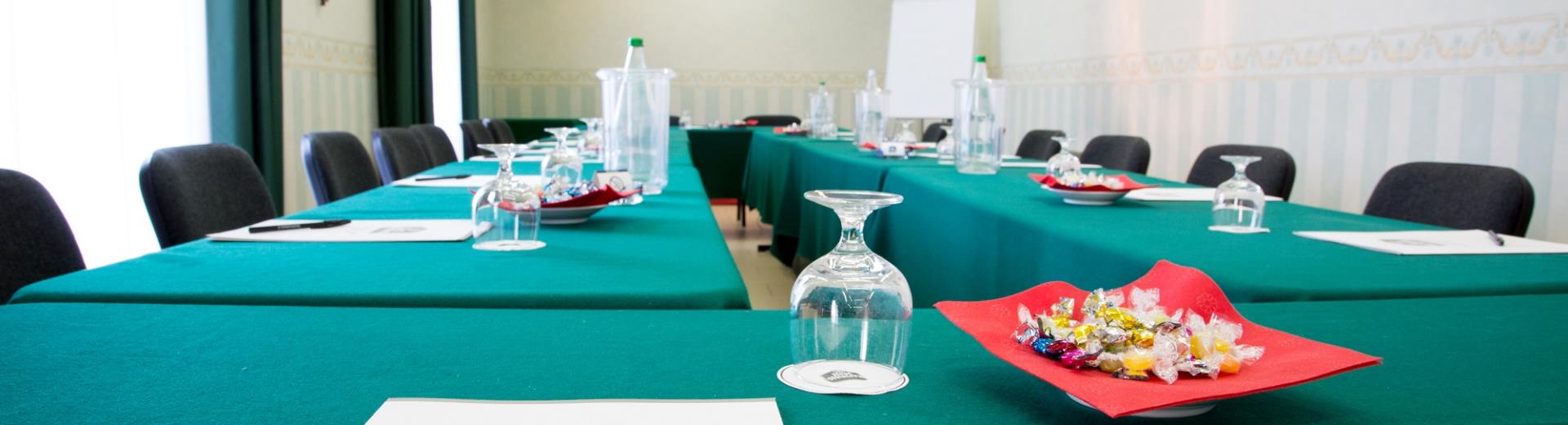 Meeting rooms of the Hotel San Donato Bologna