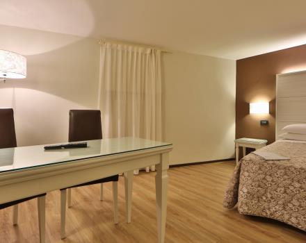 Modern and spacious Family rooms for 4 people at the Hotel San Donato